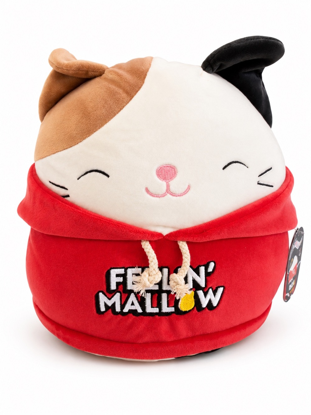 Squishmallows Cam Cat Feelin’ Mallow Select Series SS 12” Plush NWT Rare Hoodie